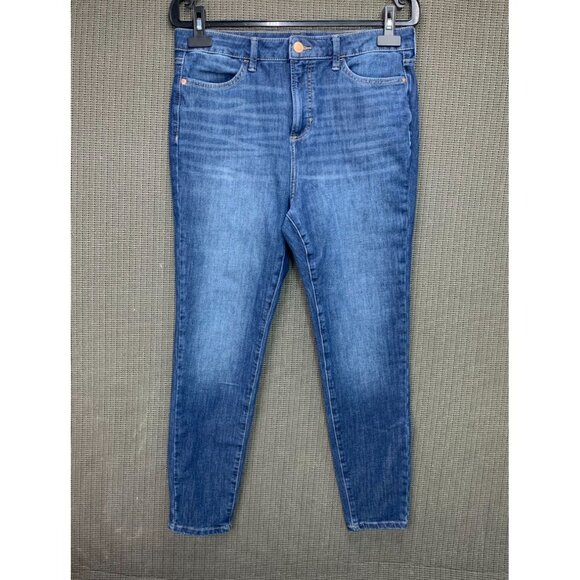 Lauren Conrad Denim - Lauren Conrad Womens Size 12 Blue Skinny Fit Denim Jeans
